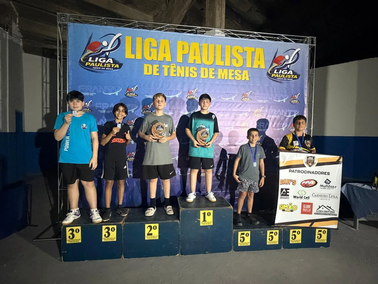 Fotos: Divulgação LIGA PAULISTA DE TÊNIS DE MESA - 8ª Etapa - Giovanni Fatobene 2º lugar Rating D