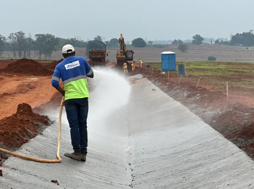 Obras de modernização seguem no Aeroporto de Americana Foto: Marilia Pierre