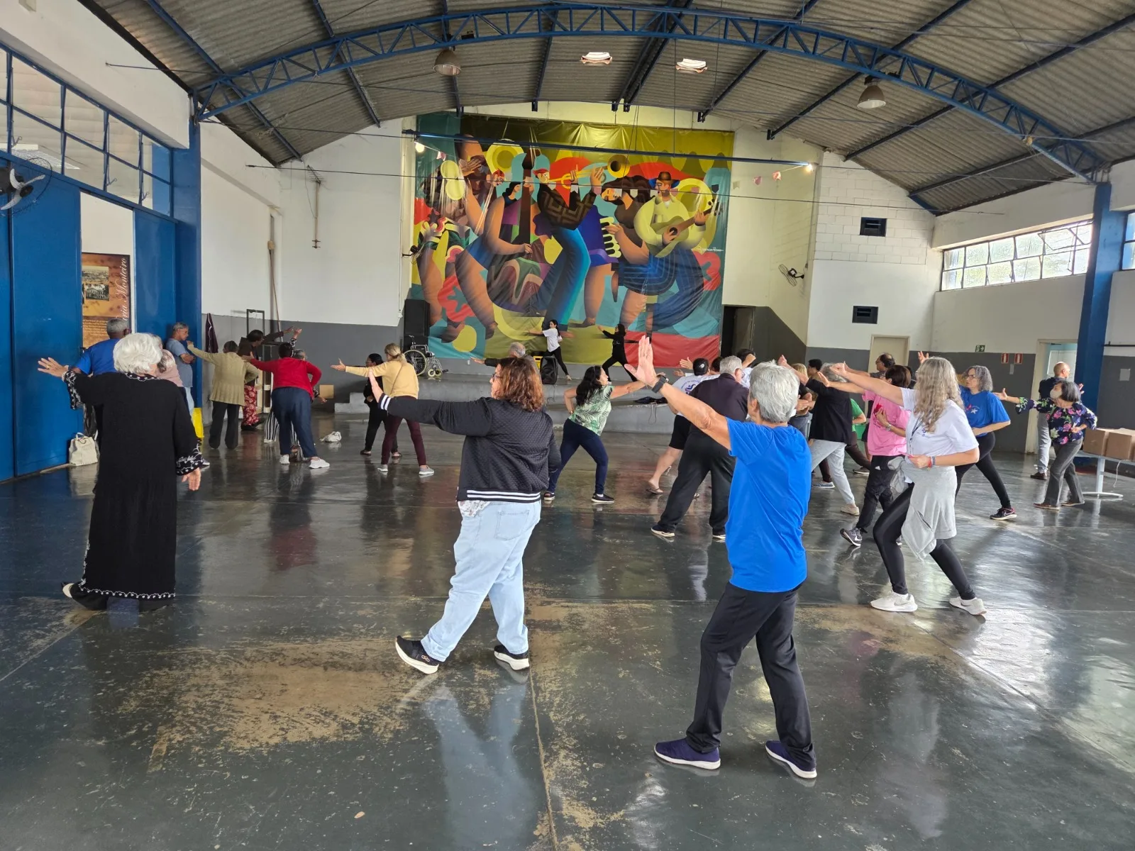 Programação aberta ao público promove o autocuidado e a convivência entre as pessoas idosas (Crédito: Divulgação/SMS)