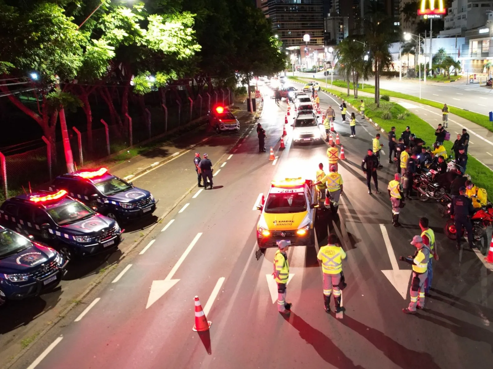 Crédito: Divulgação/Emdec Operações preventivas serão reforçadas nos locais que concentram as manobras de risco