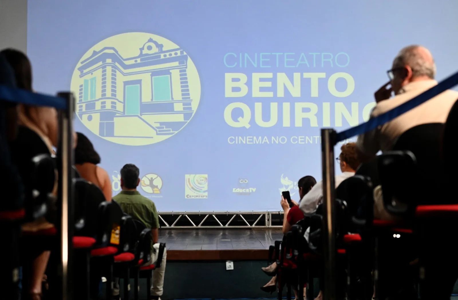 Cineteatro Bento Quirino, no Centro, tem sessões gratuitas na sexta-feira e no sábado, 30 e 31 de outubro, com filmes nacionais e produções audiovisuais (foto: Carlos Bassan/Arquivo PMC)